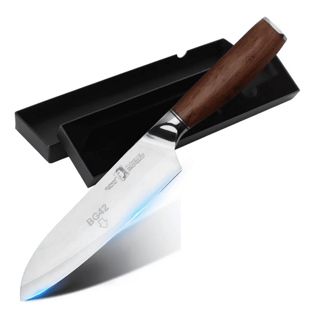 Cuchillo De Cocina De 8 Pulgadas, Cuchillo De Chef Profesio Marrón claro