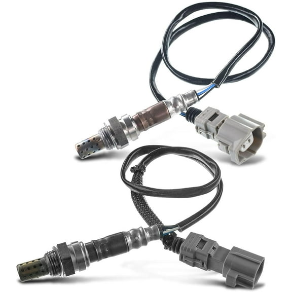 A-Premium O2 Oxygen Sensor Compatible with Toyota Highlander 2011-2016 & Lexus RX450H 2011-2015, RX350 2014-2015, 3.5L, Downstream Front and Rear, 2-PC Set, Replace# 8946548180