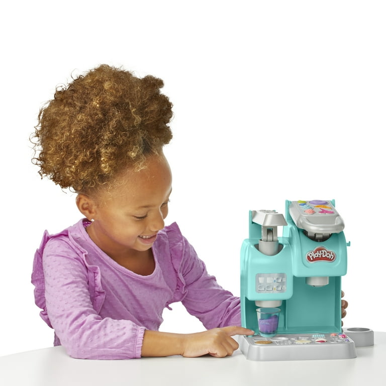 Play-doh, kitchen creations, la caffettiera super colorata, playset con 20  accessori e 8 vasetti di pasta modellabile - Toys Center