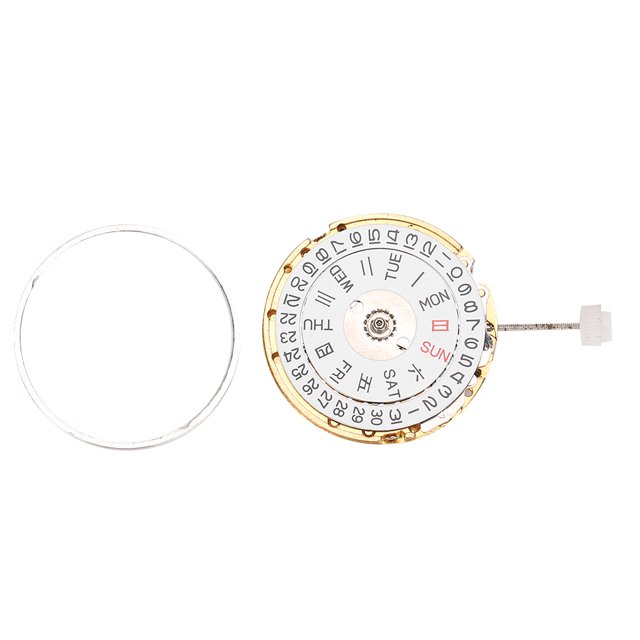 Movimiento de reloj de repuesto, movimiento de reloj con movimiento de reloj doble, durabilidad extendida