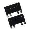 thumbnail image 4 of Fundas para botas de skate, fundas protectoras para el cuerpo de skate, protectores para patines, fundas para patines de hielo, elásticas para Negro Talla S, 4 of 8