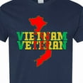 thumbnail image 4 of Inktastic Vietnam Veteran in Green Gold and Red T-Shirt, 4 of 5