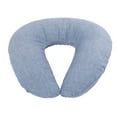 thumbnail image 1 of Las conchas son almohadas portátiles para sillones reclinables para dormir. Fundas de almohada lavables rellenas de trigo sarraceno., 1 of 5