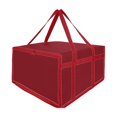 thumbnail image 3 of Bolsa térmica para pizza, ideal para comidas frías y calientes, ligera, para calentar alimentos, ideal para ir de compras, acampar o hacer picnic. SG, 3 of 8
