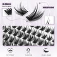 thumbnail image 2 of Kit de extensión de pestañas SOFENIDA Lash Clusters Wispy 10-18 mm, 2 of 7