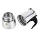 thumbnail image 5 of Cafetera, percolador de acero inoxidable Moka cafetera de acero inoxidable cafetera máxima comodidad, 5 of 8