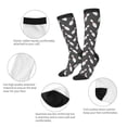 thumbnail image 3 of Rateoe Bowling Pins Pattern Women’s Knee High Crew Socks,Trouser Socks Comfortable, Breathable, Moisture-Wicking and Soft, 3 of 6