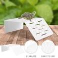 thumbnail image 4 of WRITWAA Aquatic Turtle Basking Platform White Plastic Ramp for Turtle Habitat and Tank Decor, 4 of 6