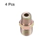thumbnail image 3 of Conector de tubo reductor - Niple hexagonal reductor - 3/8 X 1/2 conector macho BSP con acabado de zinc 4 piezas, 3 of 3