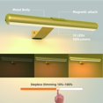 thumbnail image 5 of TINTINDOc Luz de Imagen Luces de Pintura Inalámbricas Recargables con Control Remoto Lámpara de Exhibición de Arte con Pilas Luz de Diana de Metal Completa 300LM Luz de Acento Regulable para Marco de, 5 of 5