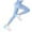 b-4290Blue1786, variant on WEIGFI Child Girls High Waist Yoga Pants With Flounce Hem Daughter Matching Athletic Workout Capris For Fitness Trousers Stylish Solid Color Slacks