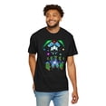thumbnail image 7 of Classic Dr. Doom Mask With Colorful Lightning Effects Comfort Colors Unisex T-shirt, 7 of 7