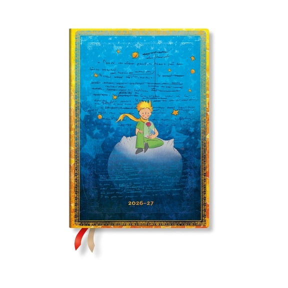 Embellished Manuscripts Collection 2027 Saint-ExupÃ©ry, the Little Prince MIDI Horizontal Hardcover 18-Month Weekly Planner, 208pg, 80gsm by Paperblanks (Em, (Paperback)