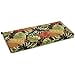 thumbnail image 3 of 40-inch by 19-inch Outdoor Spun Polyester Loveseat Cushion - Tropique Raven, 3 of 4