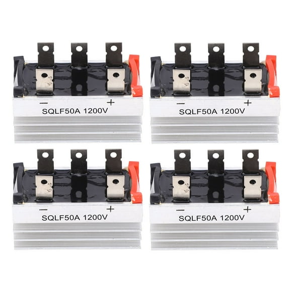 Rectification Module,4 Pcs Bridge Rectifier Phase Rectifier Rectifier Top-Notch Performance