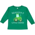 thumbnail image 3 of Inktastic Grandpa's Little Farmer Green Tractor Boys or Girls Long Sleeve Toddler T-Shirt, 3 of 5