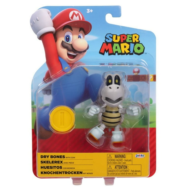 World of Nintendo Toys: Wave 32 Dry Bones Action Figure with