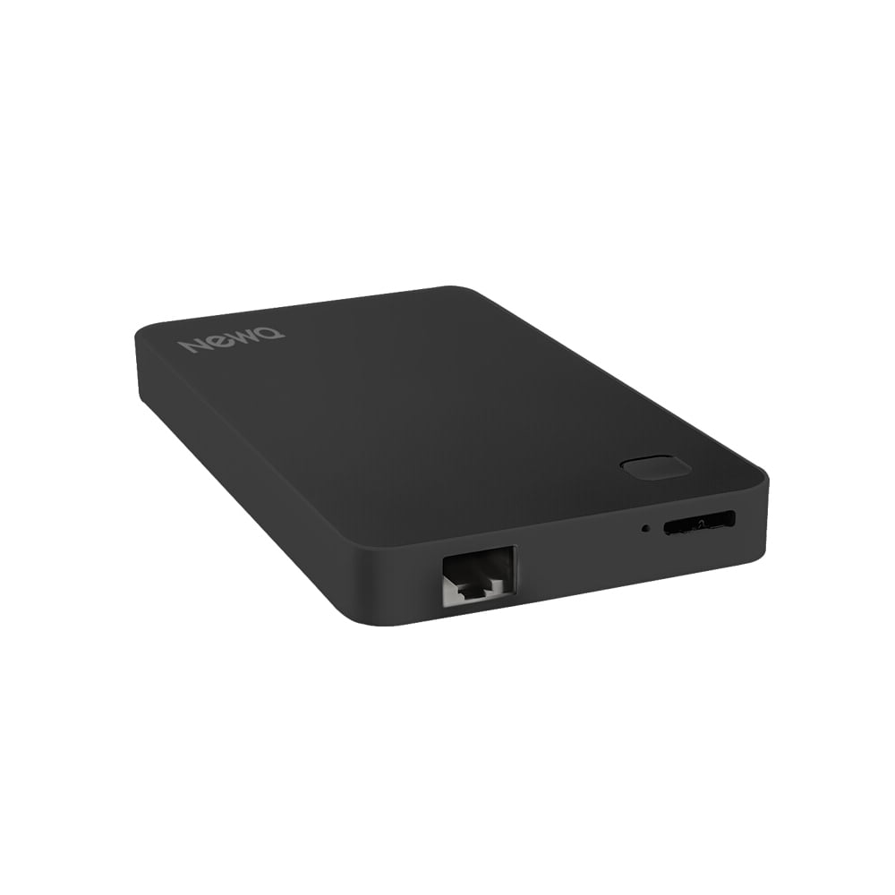 NEWQ Disque dur externe 2 To avec routeur WiFi USB3.0 Metal Shell HDD (Noir) Walmart