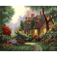 thumbnail image 2 of Borelli, Guido 18x15 White Modern Wood Framed Museum Art Print Titled - Ultime luci dalle finestre, 2 of 4