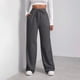 thumbnail image 4 of Pantalones deportivos de algodón para mujer, con bolsillos, ajustados, informales, para correr, hacer ejercicio y yoga., 4 of 7