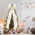 thumbnail image 6 of Christmas Decorations - 6.56 Ft Giant Bows with Long Streamers for Christmas Tree - Big Fluffy Tulle Bow for Tree Topper Window Wall Mantle - Indoor Home Room Party Valentines Xmas Decoration, 6 of 9