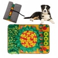 thumbnail image 3 of Large Snuff Pad for Dogs Interactive Educational Feeding Mat Enhances Foraging Skills Portable Training Toy for Small Medium, 3 of 5