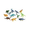 Rhode Island Novelty Lot 12 Assorted 6" Jurassic Prehistoric Dinosaur PVC Figurines Decorations