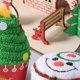 thumbnail image 4 of Toallas de algodón navideñas con dibujos de árbol de Navidad y muñeco de nieve, toalla para la cara para niños y adultos, suministros para baño y cocina, 2 uds., 4 of 5