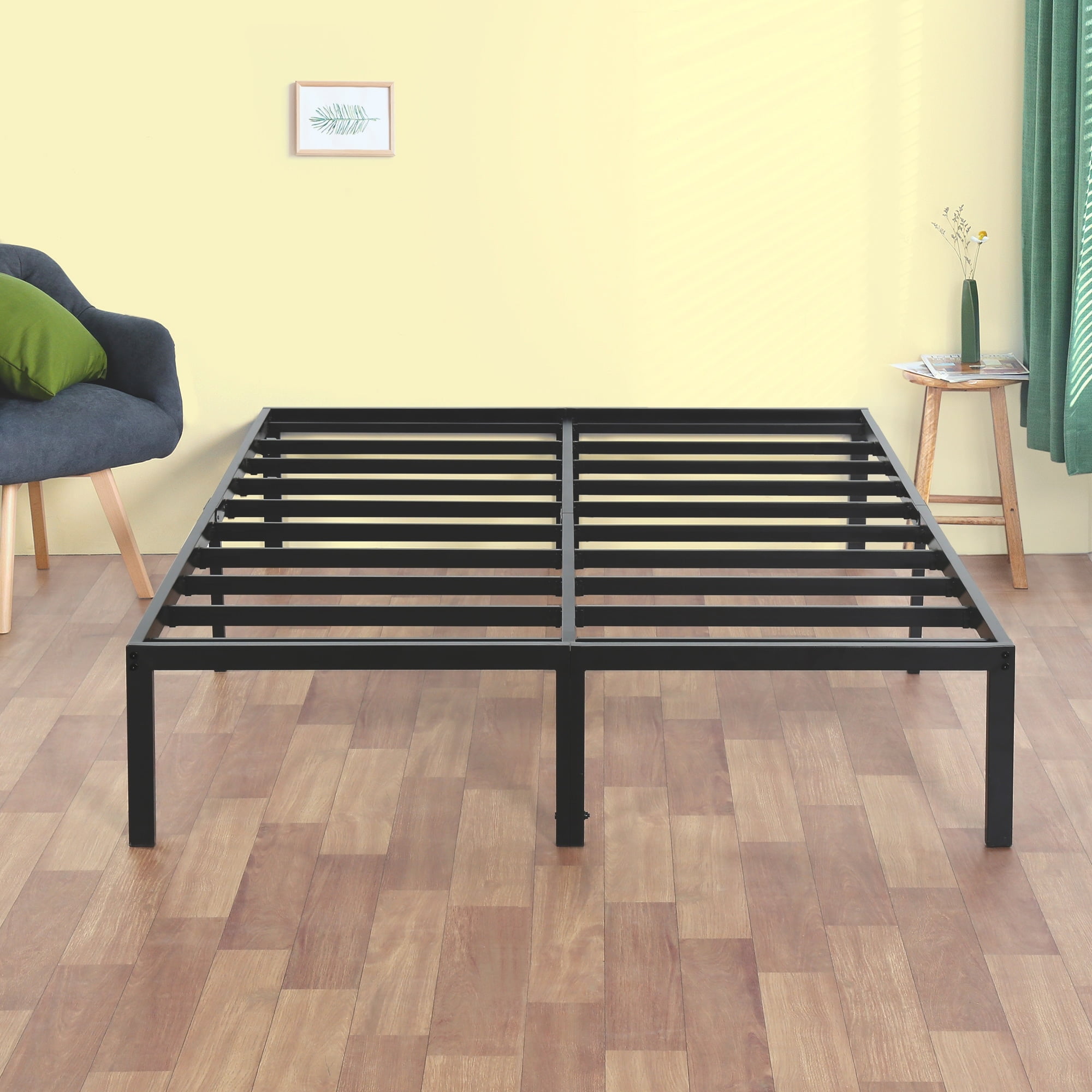 Sleeplanner 18 inch modern deals metal platform bed frame