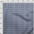thumbnail image 3 of oneOoneCottonFlexRoyalBlueFabricAsianBlockSewingMaterialPrintFabricByTheYard40InchWide, 3 of 4