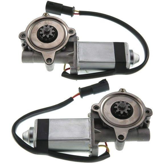 A-Premium Power Window Lift Motor Compatible with Ford Thunderbird Mercury Cougar 1987-1988 Front Side 2-PC