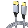 thumbnail image 6 of 5Gbps Hard Drives Cable Type C Male to MicroB Data Sync and Charging Cable for External Hard Drives, 6 of 8