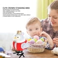 thumbnail image 3 of Adorable Pájaro De Pie, Pájaro De Pie, Decoración Navideña, Detalles Exquisitos, Apariencia Linda Para Pascua, 3 of 7