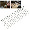 thumbnail image 4 of 8Pcs Metal Jewelry Saw Cutting Blades Replacement Woodworking Accessory for U shaped Saw Frame, 4 of 12