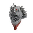 thumbnail image 4 of Baohd Battleship RC Warship Remote Control Cruiser Speedboat Model Children Aircraft Carrier Toys Holiday Gift, 4 of 9