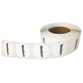 thumbnail image 2 of White with Black Newborn Baby Toddler Clothing Size Stickers, 3/4 Inch Round, 500 Labels on a Roll, 2 of 3