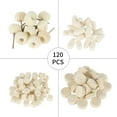 thumbnail image 7 of Ghojet 120pcs Wool Felt Polishing Buffing Wheels Mandrel Grinding Bits Grinder Head Polish Watch Jewelry Rotary Tool Accessories Drill Tools Attachment 1/8 Inch Shank, 7 of 7