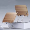 thumbnail image 5 of MUMUCC Multifunctional Foldable And Adjustable Aluminum Alloy Reading Stand With Spring Clip For Laptops, Tablets & Thick Books, 5 of 5