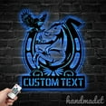 thumbnail image 4 of Handmadetneonsign Personalized Horse Metal Wall Art LED Light, Custom Horseshoe Metal Sign Room, 4 of 5