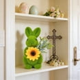 thumbnail image 5 of Creatine Bunny Rabbit Statue Garden Sculpture Outdoor Patio For Easter Party, 5 of 5