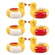 thumbnail image 1 of KAKOWELY mini anillos de natación en forma de pato, adornos encantadores y pequeños., 1 of 5