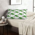 thumbnail image 6 of Goofa Golf balls Pattern Pillow Case – Plush & Soft Cushion Cover, Hypoallergenic Throw Pillow Case for Comfortable Sleep with Envelope Closure-20"x30", 6 of 6
