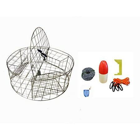 Sacrificial Zinc Anode (KUFA Stainless Steel Round Crab Trap with sacrificial Anode Zinc & 1/4
