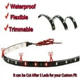 thumbnail image 5 of 5x White Light LED Strips Flexible Bright Car/Truck/Boat/Motorcycle/RV 12V 3ft, 5 of 7