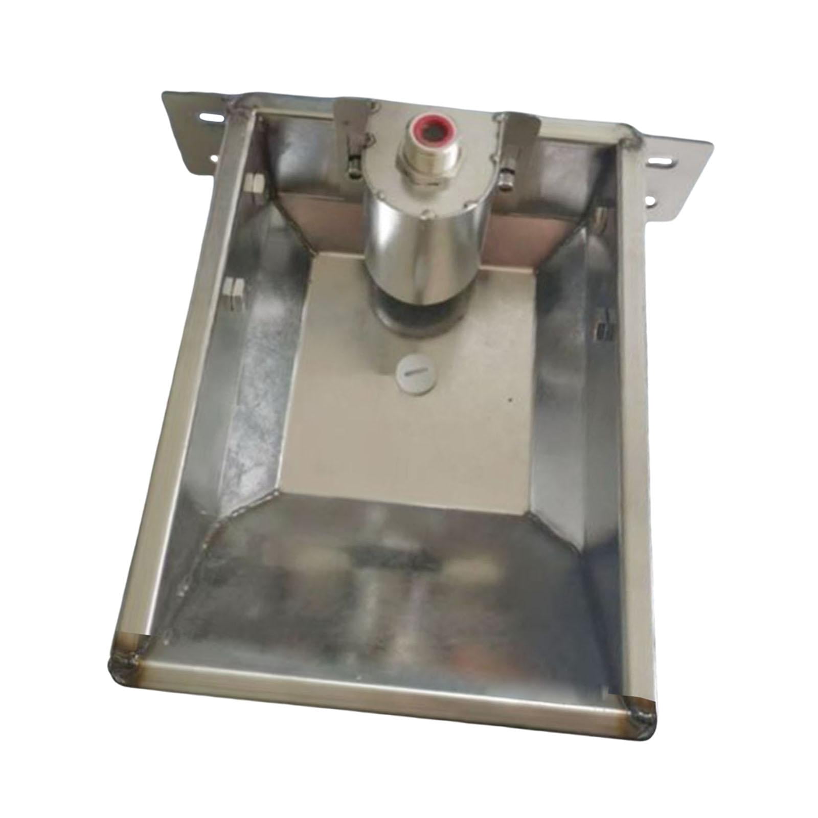 TOOYFUL Automatic Livestock Water Bowl Animal Drinker Watering Trough Feeder Feeding Livestock Waterer Stainless Steel for Cattle Pig M 31cmx26cm