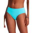 thumbnail image 1 of Bombacha de Bikini CRZ YOGA tiro medio con cobertura total turquesa M, 1 of 4