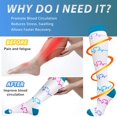 thumbnail image 2 of Medical Compression Socks for Women & Men, Support Knee High Socks for Running,Nurses,Travel, 2 of 5