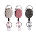 thumbnail image 1 of Llavero retráctil 3 piezas JoJo Tarjeta de identificación Cordón para llave retráctil JoJo Glitter Llavero retráctil Portatarjetas de identificación Yo-Yo retráctil, 1 of 6