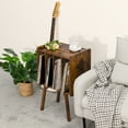 Record Player Stand, Vinyl Record Stand with 4 Cabinet Up to 100 Albums ...