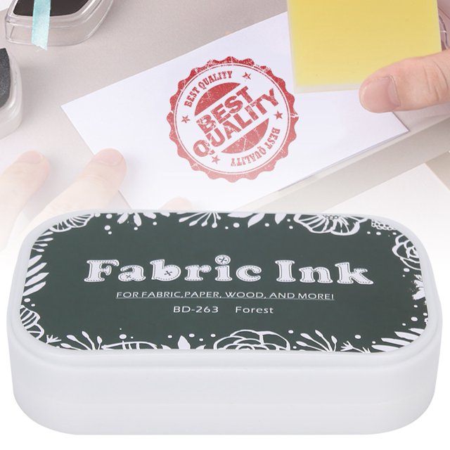 Colored Ink Pad, Ink Pad Bright Color For DIY. For Rubber For Paper Cloth